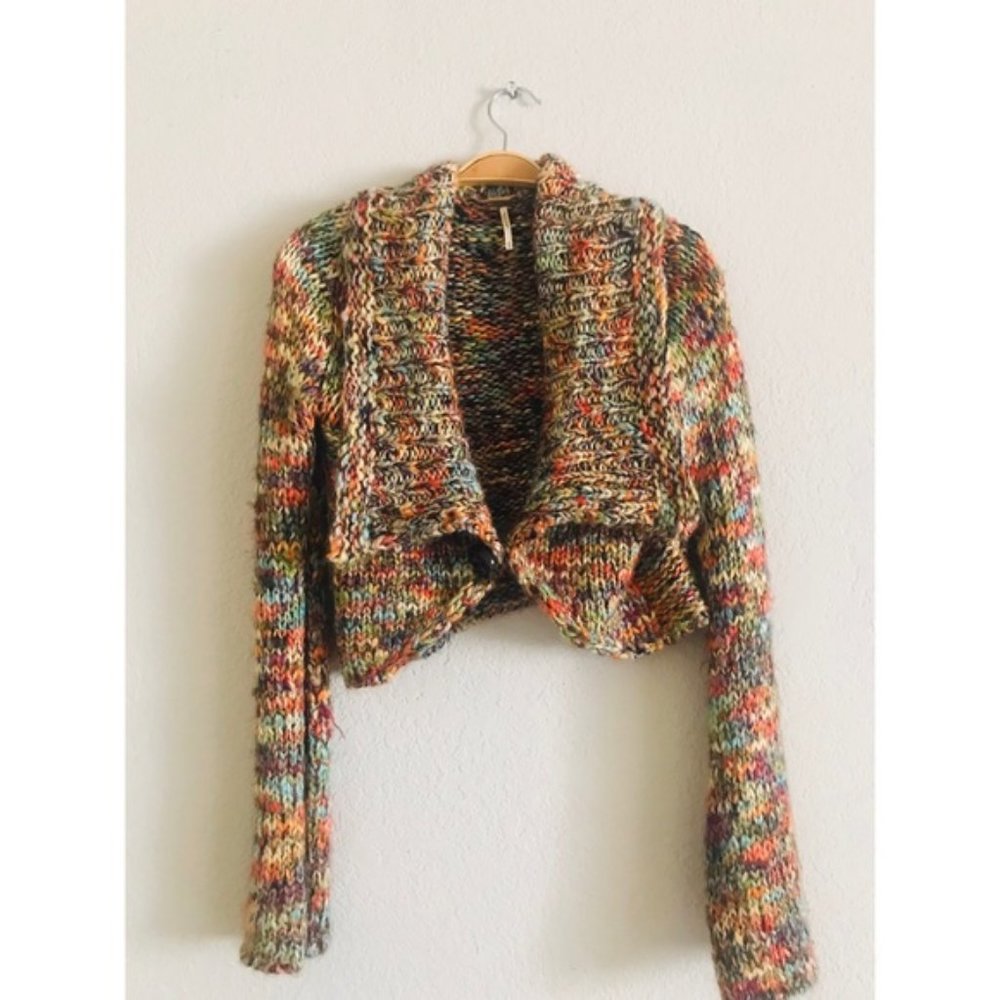 Free people colorful nice sweater size M.